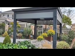 Gazebo innovativo con tetto in metallo: ridefinire la vita all'aperto con l'eccellenza dell'alluminio