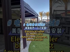 Crea lo spazio esterno perfetto con la pergola di aluminio e il materiale di copertura in policarbonato
