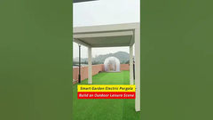 Pergola a luccia, personalizza il tuo mondo esterno! #pergola #outdoor #garden #gazebo #design #gazebo